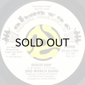 画像1: 3RD WORLD BAND / DISCO HOP (45's) (WHITE PROMO) (1)