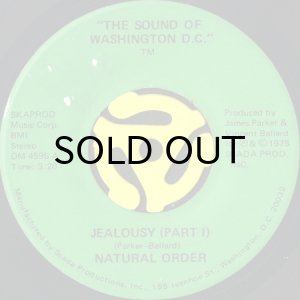画像1: NATURAL ORDER / JEALOUSY (45's) (1)
