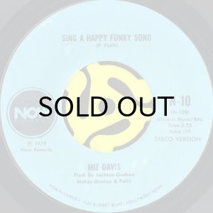 画像2: MIZ DAVIS / SING A HAPPY FUNKY SONG (45's) (2)