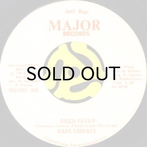 画像1: RARE ESSENCE / DISCO FEVER (45's) (MAJOR) (1)