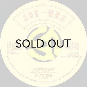 画像2: ALFONZO / GIRL, YOU ARE THE ONE b/w LOWDOWN (45's) (2)