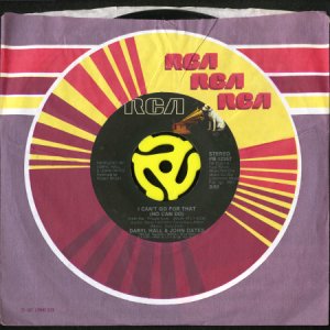 画像3: DARYL HALL & JOHN OATES / I CAN'T GO FOR THAT (NO CAN DO) (45's) (3)
