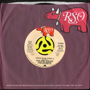 画像3: RICK DEES & HIS CAST OF IDIOTS / DISCO DUCK (45's) (3)