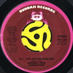 画像2: ANDREA TRUE CONNECTION / N.Y. YOU GOT ME DANCING (45's) (PROMO) (2)