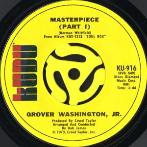 画像1: GROVER WASHINGTON, JR. / MASTERPIECE (45's) (1)
