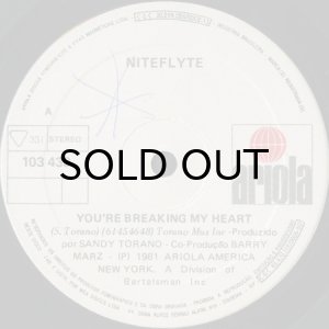 画像3: NITEFLYTE / YOU'RE BREAKING MY HEART b/w YOU ARE (45's) (BRA) (3)
