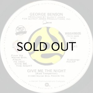 画像1: GEORGE BENSON / GIVE ME THE NIGHT (45's) (1)