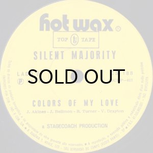 画像2: SILENT MAJORITY / FRIGHTENED GIRL b/w COLORS OF MY LOVE (45's) (BRA) (2)