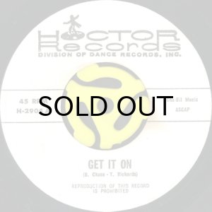 画像1: HOCTOR BAND / GET IT ON b/w MOVING WORLD (45's) (1)