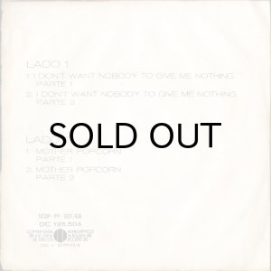 画像2: JAMES BROWN / I DON'T WANT NOBODY TO GIVE ME NOTHING b/w MOTHER POPCORN (45's) (BRA) (2)