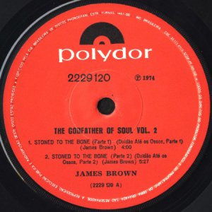 画像3: JAMES BROWN / THE GODFATHER OF SOUL VOL.2 (45's) (BRA) (3)