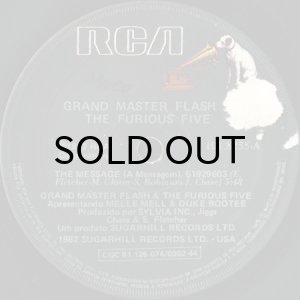 画像3: GRANDMASTER FLASH & THE FURIOUS FIVE / THE MESSAGE (45's) (BRA) (3)