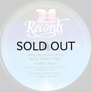 画像3: AFRIKA BAMBAATAA & THE SOUL SONIC FORCE / PLANET ROCK (45's) (BRA) (3)
