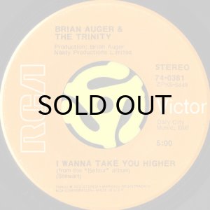 画像2: BRIAN AUGER & THE TRINITY / LISTEN HERE b/w I WANNA TAKE YOU HIGHER (45's) (2)
