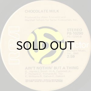 画像2: CHOCOLATE MILK / ACTION SPEAKS LOUDER THAN WORDS (45's) (2)