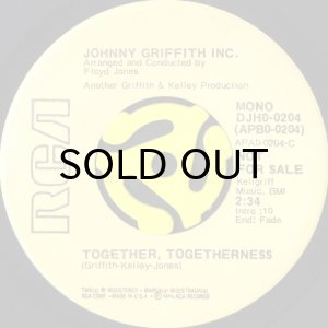 画像1: JOHNNY GRIFFITH, INC. / TOGETHER, TOGETHERNESS (45's) (PROMO) (1)