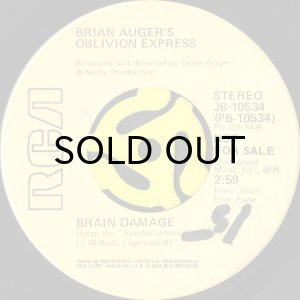 画像2: BRIAN AUGER'S OBLIVION EXPRESS / FOOLISH GIRL b/w BRAIN DAMAGE (45's) (PROMO) (2)