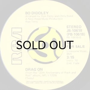 画像2: BO DIDDLEY / NOT FADE AWAY b/w DRAG ON (45's) (PROMO) (2)