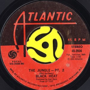 画像2: BLACK HEAT / THE JUNGLE (45's) (2)