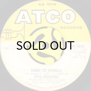 画像1: OTIS REDDING / HARD TO HANDLE (45's)  (1)