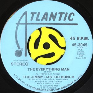 画像2: THE JIMMY CASTOR BUNCH / THE EVERYTHING MAN (E-MAN) (45's) (PROMO) (2)
