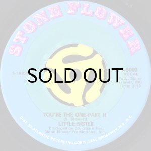 画像2: LITTLE SISTER / YOU'RE THE ONE (45's) (2)