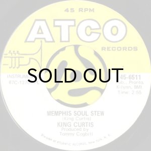 画像1: KING CURTIS / MEMPHIS SOUL STEW (45's) (1)