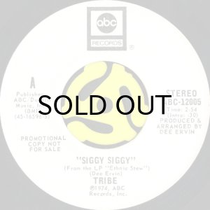 画像2: TRIBE / SIGGY SIGGY (45's) (WHITE PROMO) (2)