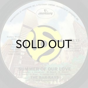 画像2: THE BAR-KAYS / SHAKE YOUR RUMP TO THE FUNK b/w SUMMER OF OUR LOVE (45's) (2)