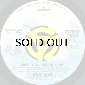 画像2: THE BAR-KAYS / MOVE YOUR BOOGIE BODY (45's) (PROMO) (2)