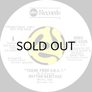 画像1: RHYTHM HERITAGE / THEME FROM S.W.A.T. (45's) (WHITE PROMO) (1)