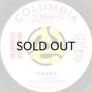 画像1: CHAMBERS BROTHERS / FUNKY (45's) (WHITE PROMO) (1)