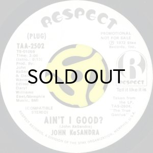 画像2: JOHN KaSANDRA / DOWN HOME UPS / GOOD WHISKEY AND BAD WOMEN (45's) (WHITE PROMO) (2)