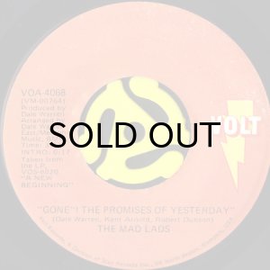 画像1: THE MAD LADS / GONE! THE PROMISES OF YESTERDAY (45's) (1)