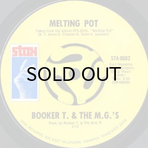 画像1: BOOKER T. & THE M.G.'S / MELTING POT (45's) (1)