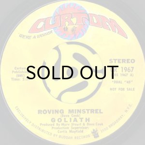 画像2: GOLIATH / ROVING MINSTREL (45's) (PROMO) (2)