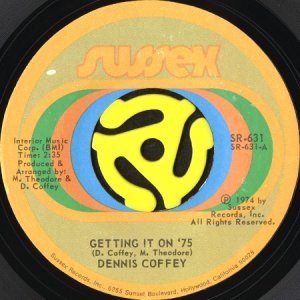 画像1: DENNIS COFFEY / GETTING IT ON '75 (45's) (1)
