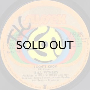 画像2: BILL WITHERS / KISSING MY LOVE b/w I DON'T KNOW (45's) (2)