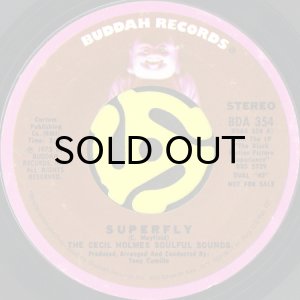 画像2: THE CECIL HOLMES SOULFUL SOUNDS / SUPERFLY (45's) (PROMO) (2)
