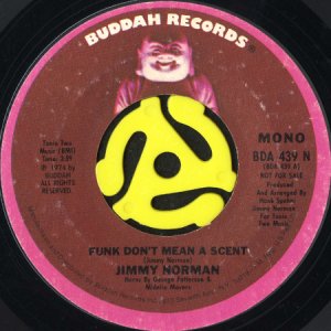 画像1: JIMMY NORMAN / FUNK DON'T MEAN A SCENT (45's) (PROMO) (1)