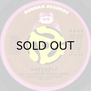 画像1: THE CECIL HOLMES SOULFUL SOUNDS / SUPERFLY (45's) (PROMO) (1)