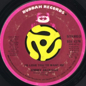 画像1: JIMMY JACKSON / I'D LOVE YOU TO WANT ME b/w WITHOUT YOU (45's) (1)
