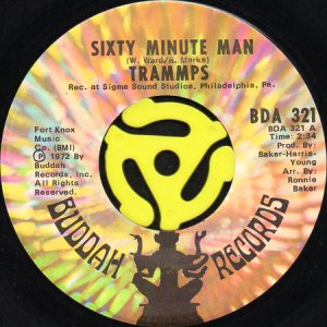 画像1: TRAMMPS / SIXTY MINUTE MAN b/w SCRUB-BOARD (45's) (1)