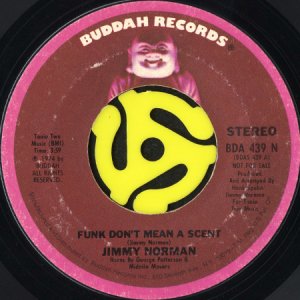 画像2: JIMMY NORMAN / FUNK DON'T MEAN A SCENT (45's) (PROMO) (2)