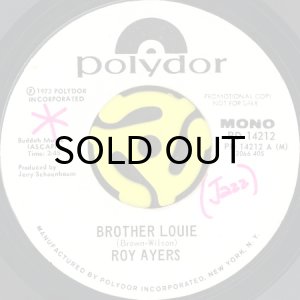 画像1: ROY AYERS / BROTHER LOUIE (45's) (WHITE PROMO) (1)