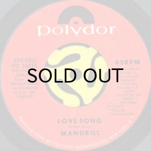 画像1: MANDRILL / LOVE SONG b/w TWO SISTERS OF MYSTERY (45's) (1)