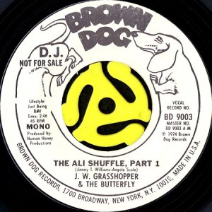 画像1: J.W. GRASSHOPPER & THE BUTTERFLY / THE ALI SHUFFLE (45's) (WHITE PROMO) (1)