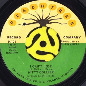 画像1: MITTY COLLIER / I CAN'T LOSE (45's) (1)