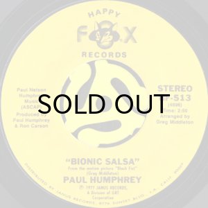 画像2: PAUL HUMPHREY / HUMPHREY'S OVERTURE b/w BIONIC SALSA (45's) (2)