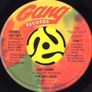 画像1: THE KAY-GEES / GET DOWN b/w MY FAVORITE SONG (45's) (1)